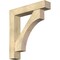 Ekena Millwork Westlake Block Rough Sawn Bracket w/ Offset Brace, Douglas Fir, 8"W x 40"D x 44"H BKT0806X40X44WTL05RDF - alternate 1